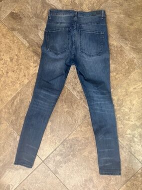 Express Denim Perfect High Rise Skinny Legging Jeans Size 6 Short